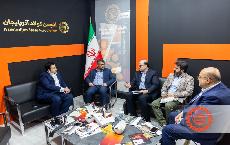 پانار | پارس ساختار | گزارش تصویری دومین روز حضور انجمن فولاد آذربایجان در «پنجمین دوره نمایشگاه توانمندی های صادراتی ایران»